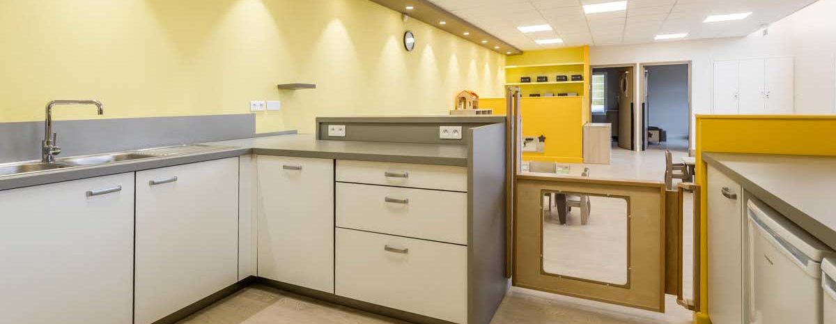 Crèche Tressin - architecte crèche cuisine