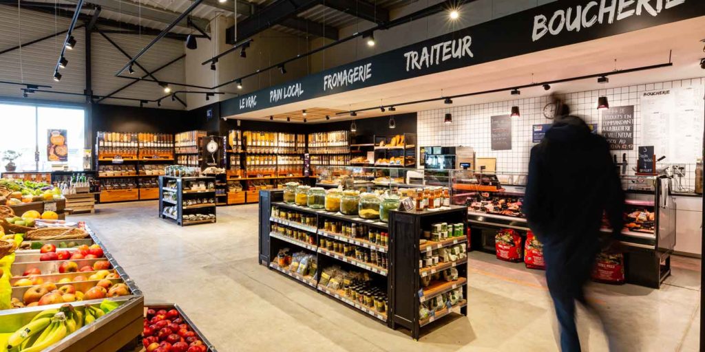 architecture magasin bioccop bouvines