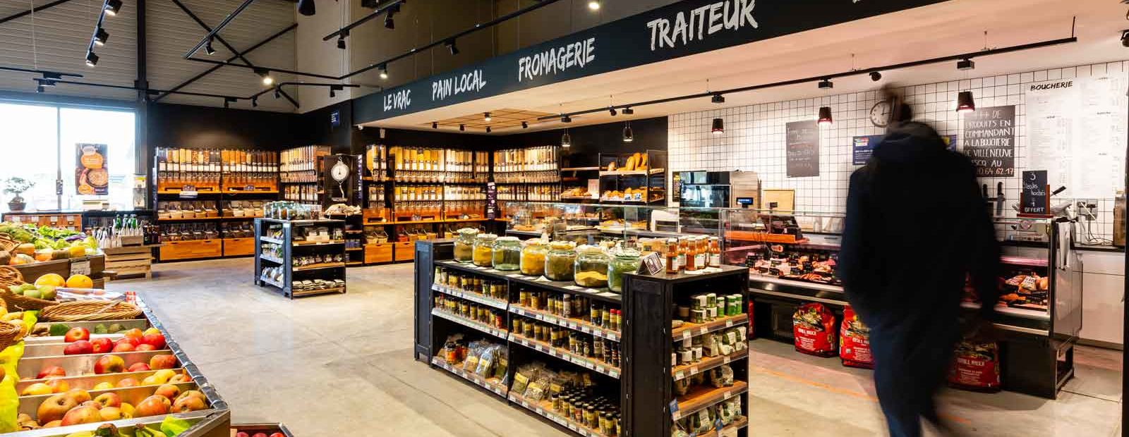 architecture magasin bioccop bouvines