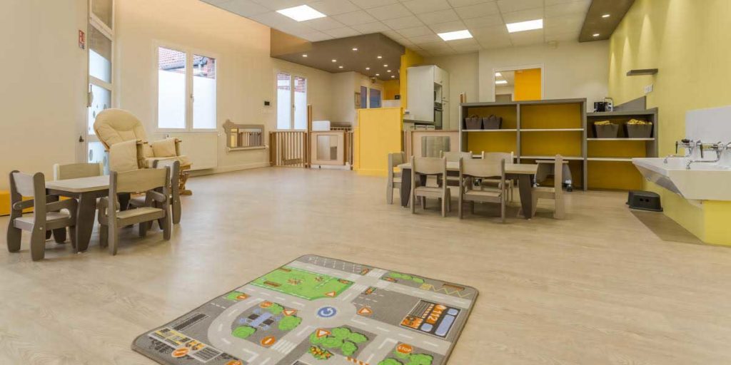 Crèche Tressin - univers adapté au petits et tout petits