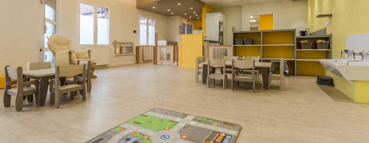 Crèche Tressin - univers adapté au petits et tout petits